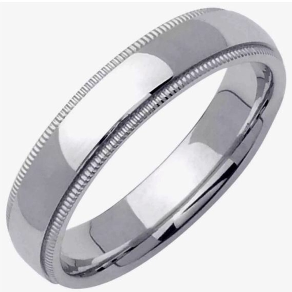 4mm Size 6,7,8,9,10,11,12 -925 wedding Ring Band